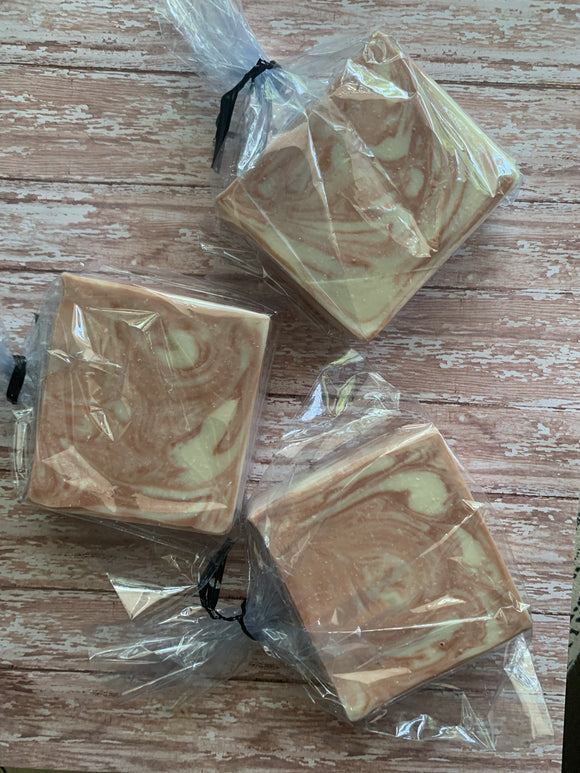 Caramel Swirl Soap