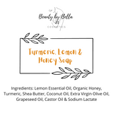 Turmeric, Lemon & Honey Bar Soap